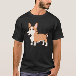8 Bit Pixel Corgi T-Shirt