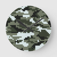 8 Bit Pixel Digital Urban Camouflage / Camo