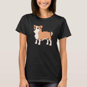 8 Bit Pixel English Bulldog T-Shirt