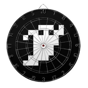 8 Bit Pixel Ghost Dartboard