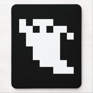 8 Bit Pixel Ghost Mouse Pad