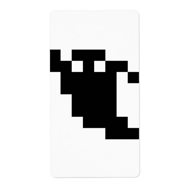 8 Bit Pixel Ghost Shadow (Front)