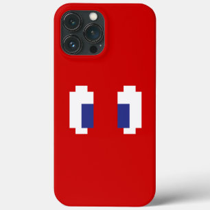 8 Bit Pixel Manga Eyes iPhone 13 Pro Max Case