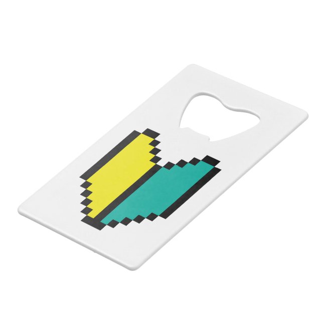 8 Bit Pixel Wakaba / Shoshinsha Mark (Front Angled)