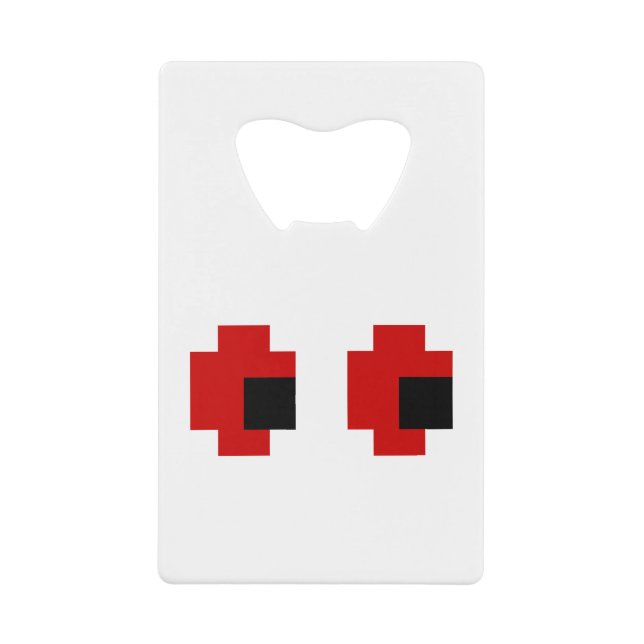 8 Bit Spooky Red Eyes (Front)