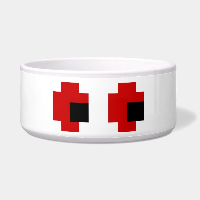 8 Bit Spooky Red Eyes (Front)