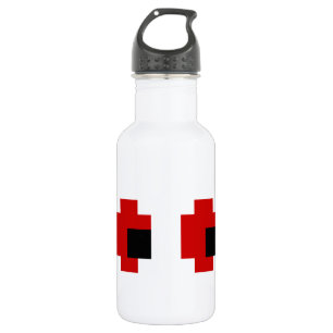 8 Bit Spooky Red Eyes 532 Ml Water Bottle