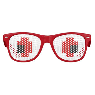 8 Bit Spooky Red Eyes Kids Sunglasses
