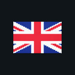 8 Bit Union Pixel Jack Canvas Print<br><div class="desc">Union Pixel Jack UK Flag Vintage 8 Bit Pixel Art.

Globe Trotters specialises in idiosyncratic imagery from around the globe. Here you will find unique Greeting Cards,  Postcards,  Posters,  Mousepads and more.</div>