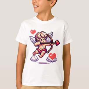 8 bit Valentine's Day classic/vintage Cupid T-Shirt