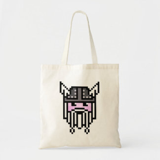 8 Bit Viking Tote Bag