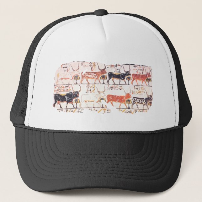8 cows trucker hat (Front)