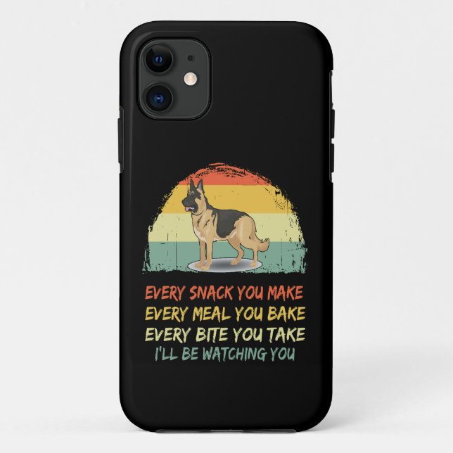 8 Every Snack You Make... I 'll Be Watching You Case-Mate iPhone Case (Back)