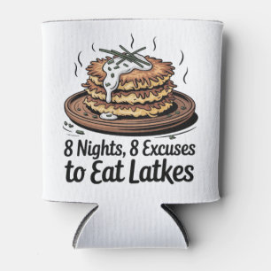 8 Latkes 8 Excuses to Eat Latkes Jewish Hanukkah Can Cooler