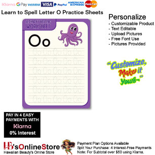 8 Learn To Spell Letter O Teacher Home Schooling