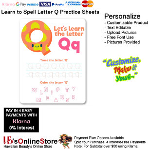 8 Learn To Spell Letter Q Teacher Home Schooling