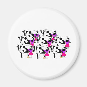 8 Maids Milking Magnet