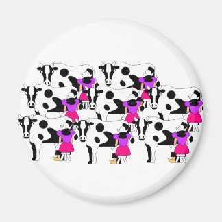 8 Maids Milking Magnet