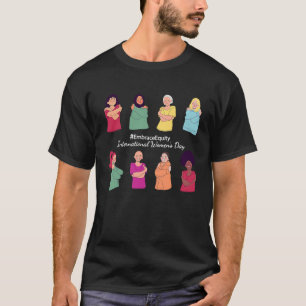 8 March 2023 International Women's Day Embrace Equ T-Shirt