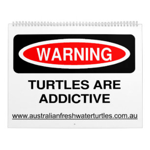 8 Month Australian Freshwater Turtle Calendar