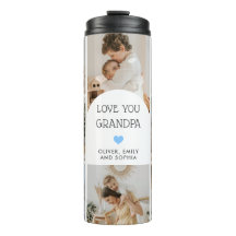 8 Photo Collage We Love You Grandpa Arch     