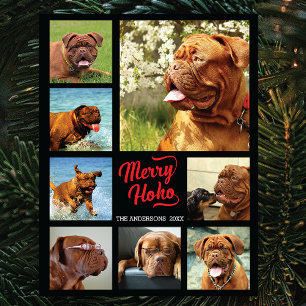 8 Picture Family Photo ✨ Christmas Collage Custom Jigsaw Puzzle