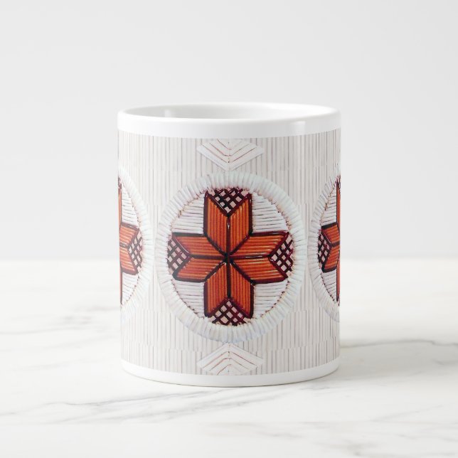 8 Pointed Star Quill Inspired Mug Design (Front)