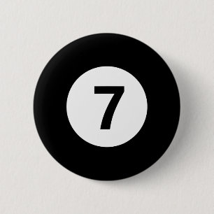 8 Pool 7 Billiards Lazy Costume Halloween Group Ma 6 Cm Round Badge