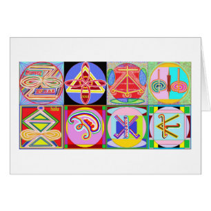 8 PURE Karuna REIKI Signs by Navin Joshi