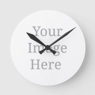 8" Round Clock