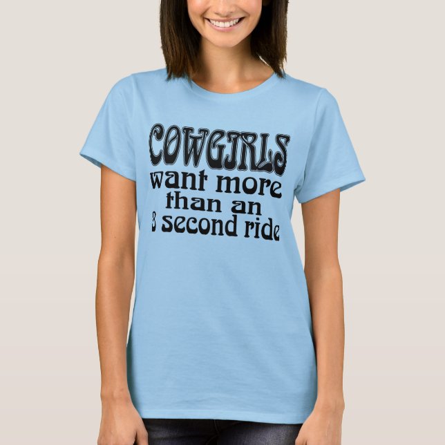 8 second ride T-Shirt (Front)