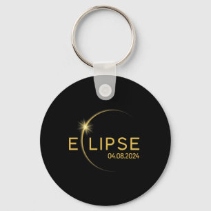 8 Total Solar Eclipse 2024 Key Ring