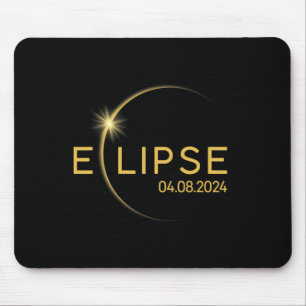 8 Total Solar Eclipse 2024 Mouse Pad
