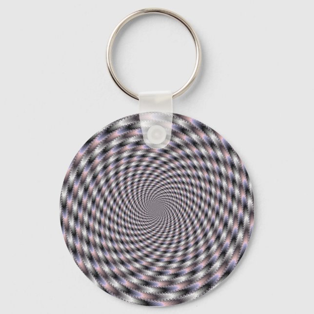 8 Vodkas Too Many - Fractal Key Ring (Front)