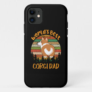 8 World's Best Corgi Dad Case-Mate iPhone Case