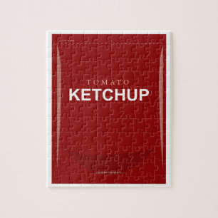 8"x10" Ketchup Packet Puzzle