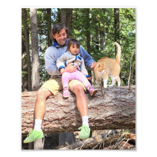 8"x10" Photo Print Log Love!