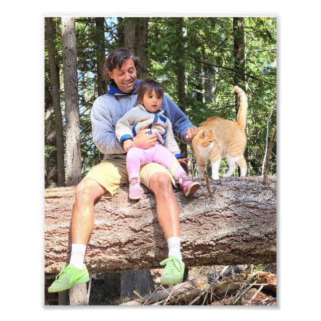8"x10" Photo Print || Log Love! (Front)