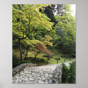8 x 10 Premium Gloss Poster, Japanese Gardens, WA Poster