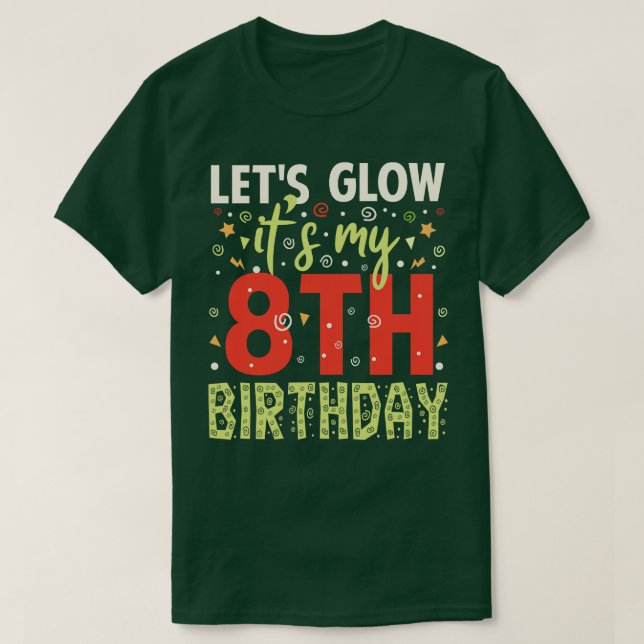 8 year old birthday gift T-Shirt (Design Front)
