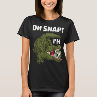 8 Year Old Crocodile Reptile 8th Birthday Party Al T-Shirt