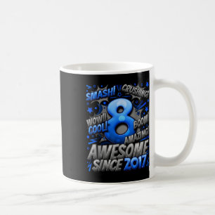 8 Year Old Gifts For Boys 8th Birthday Boy 8 Year Coffee Mug