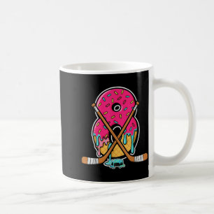 8 Year Old Hockey Ice Cream Drip Youth 8th Birthda Coffee Mug