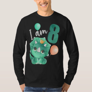 8 Years Old 8 Birthday Outfit Boy Girl Unicorn T-Shirt