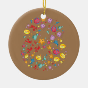 8 years old Birthday Party Fish Under The Sea Ceramic Tree Decoration