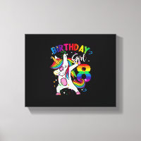 8 Years Old Kid 8th Birthday Gift Dabbing Unicorn 