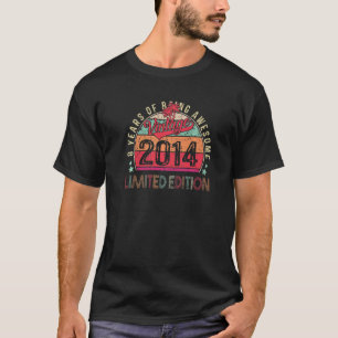 8 Years Old Vintage 2014 8th Birthday Boy Girl Kid T-Shirt