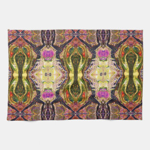 8 Yoga Warriors Kitchen Towel by Deprise