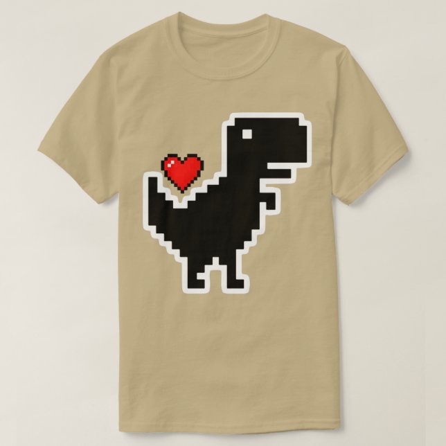 8bit Dino T-Shirt (Design Front)