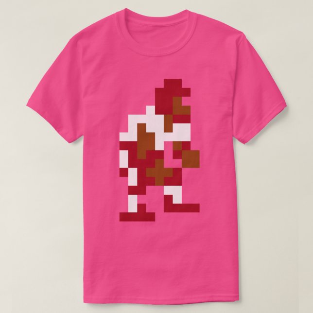 8Bit Linebacker Alabama TShirt (Design Front)